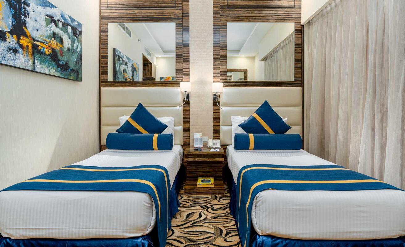 Standard Twin Room  Orchid Vue Hotel Dubai Standard Twin Room  Orchid Vue Hotel Dubai