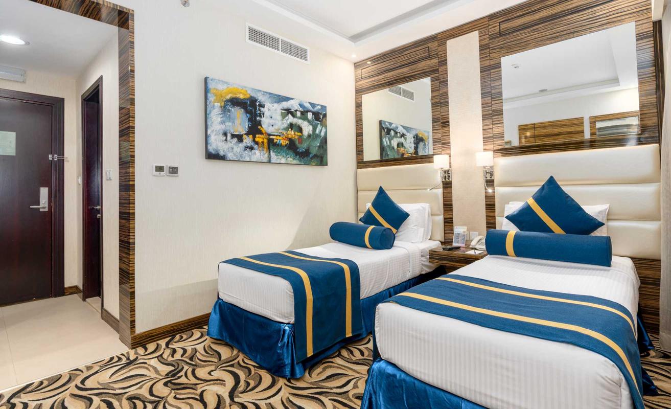 Standard Twin Room  Orchid Vue Hotel Dubai Standard Twin Room  Orchid Vue Hotel Dubai