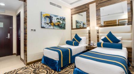 Standard Twin Room  Orchid Vue Hotel Dubai Standard Twin Room  Orchid Vue Hotel Dubai